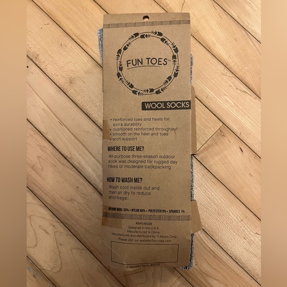 Fun Toes Wool Socks Multi-Pack - Picture 3 of 6